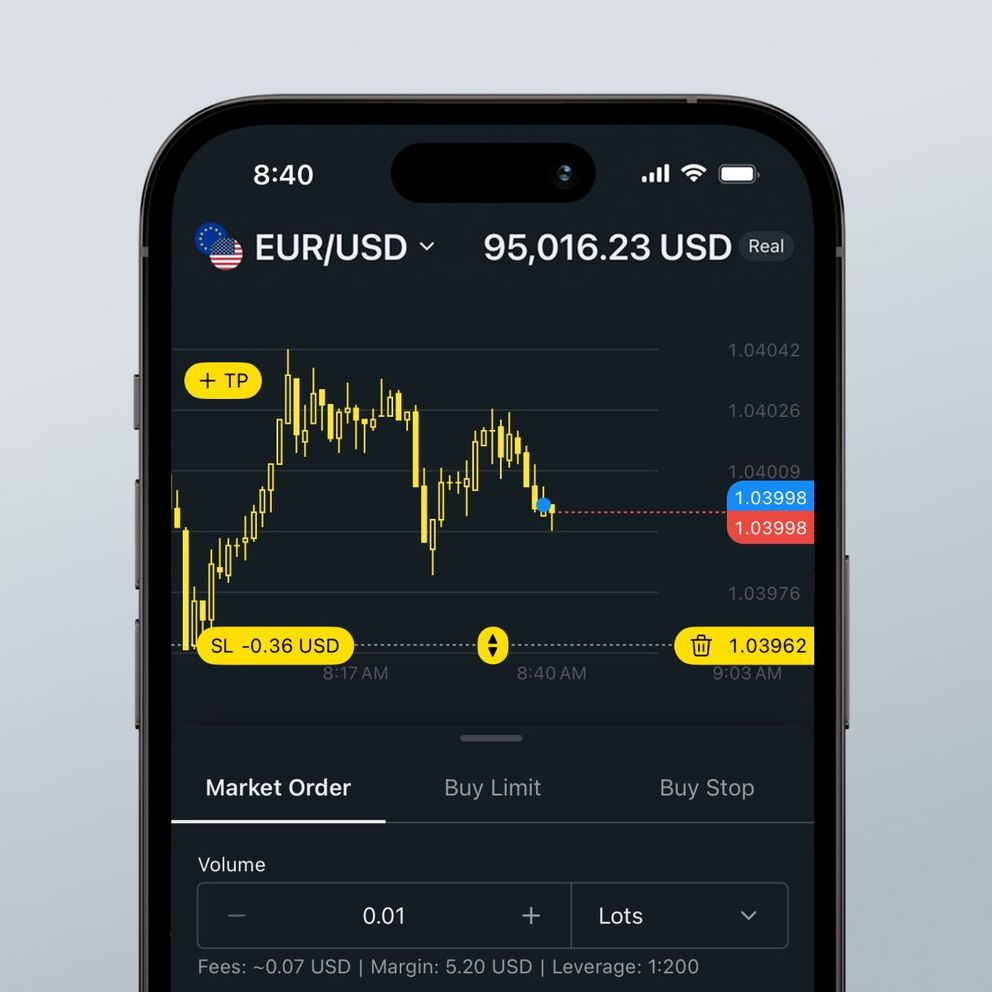 Exness top-tier instant & market order execution process